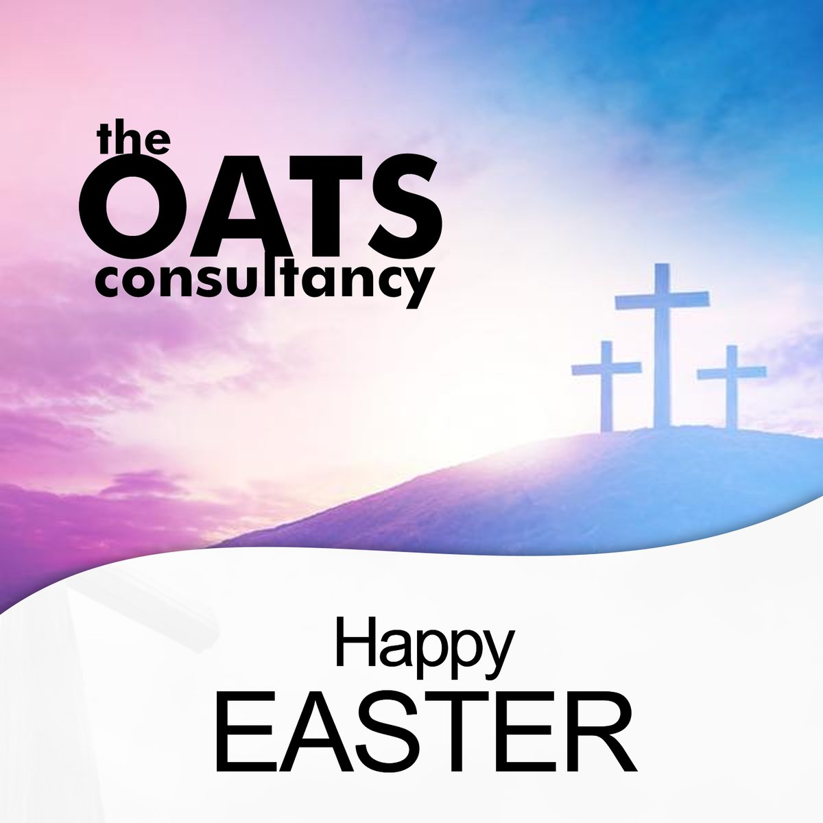 OATSConsultancy's tweet photo. "We live and die; Christ died and lived!" -John Stott

The #OATSConsultancy and its subsidiary companies, @MozoTVAfrica ,@PlatinumHaus and @OATSExperience  wish you a wonderful Easter!!
#HappyEaster https://t.co/XA4mvZmXJj