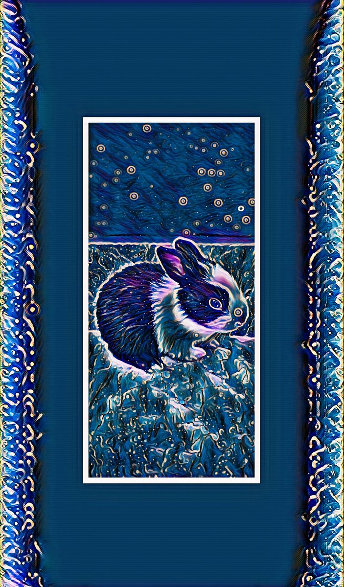 This is the lucky bunny, if you zoom in and then rt will give you luck in 2021. #nftcollector