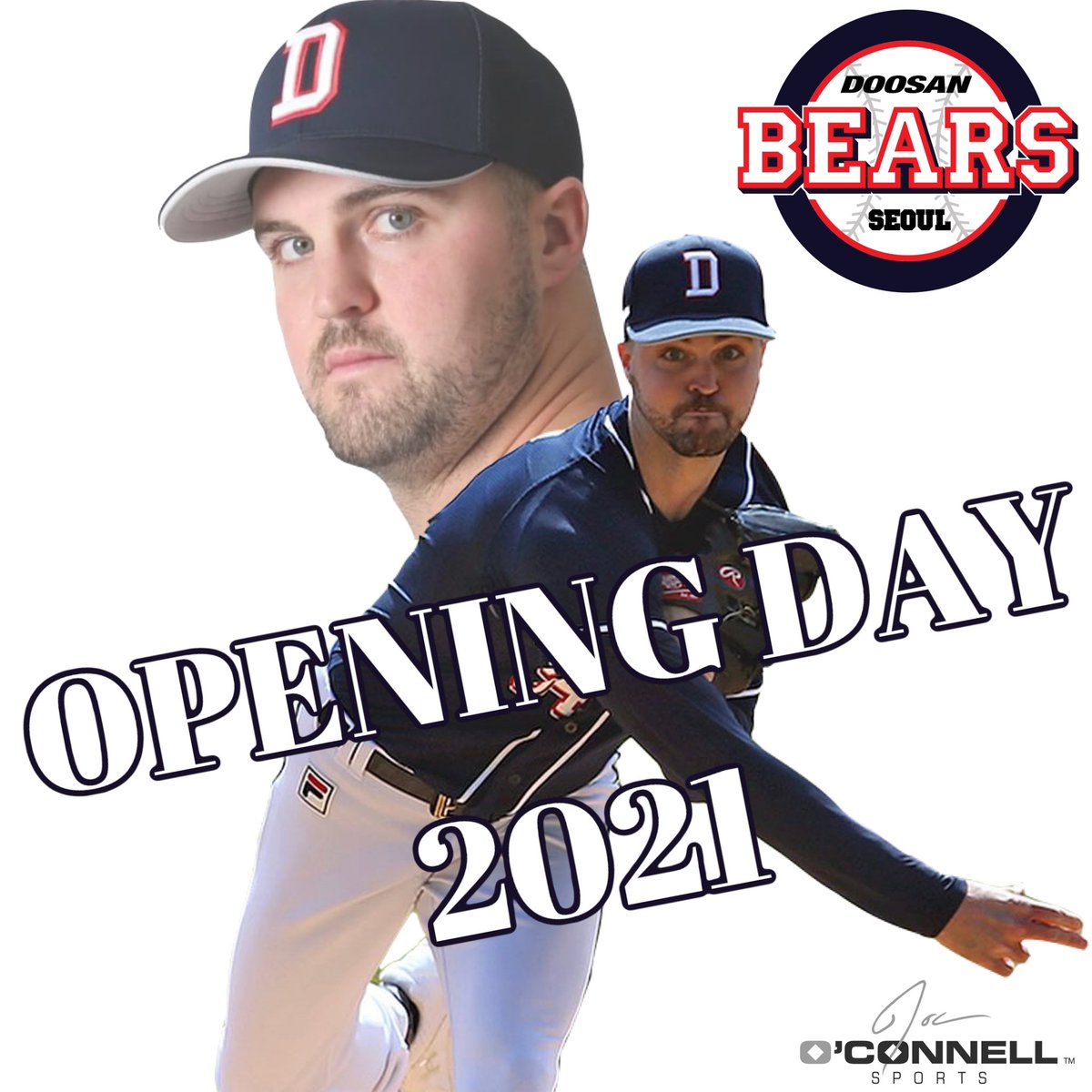 TOConnellSports's tweet photo. Best of luck to @walker_lockett with the start of the KBO 2021 season.
Cheers to a healthy, safe, and successful year! Happy opening day! #OSMFamily #doosanbears https://t.co/zDUowa7Fdy