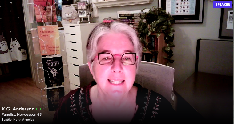 RamonaRidgewell's tweet photo. Day 3 Reading(s) 3 pt 2 @norwescon #nwc43 @BroadUniverse annual Rapid-Fire Reading @WilcoxEditing @MandaTheGinger @Historyneverwas @WriterWay #AnneEGNydam #JudeMarieGreen #KathrynSullivan #MartaMurvosh #WomenWriters #WomenAuthors where's the chocolate??? https://t.co/gkGnnG1qWn