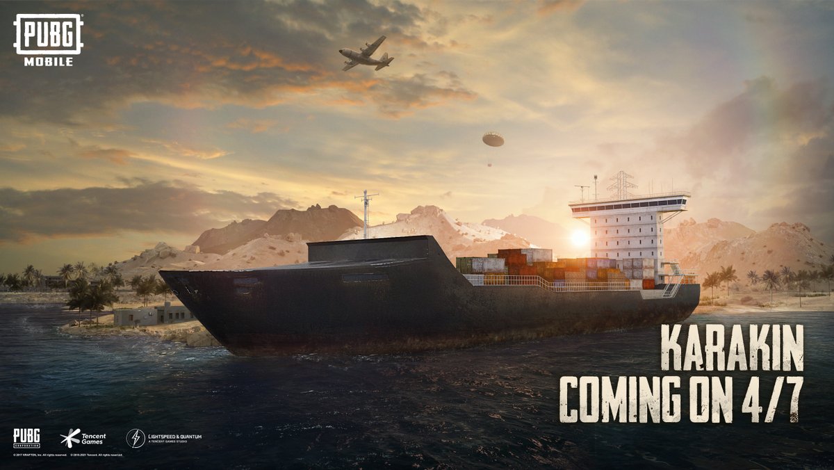 4️⃣ / 7️⃣ tarixində ən isti xəritəmizə paraşütlə tullanmağa hazır olun 🏜️😎 #pubgmobile #karakin #karaking