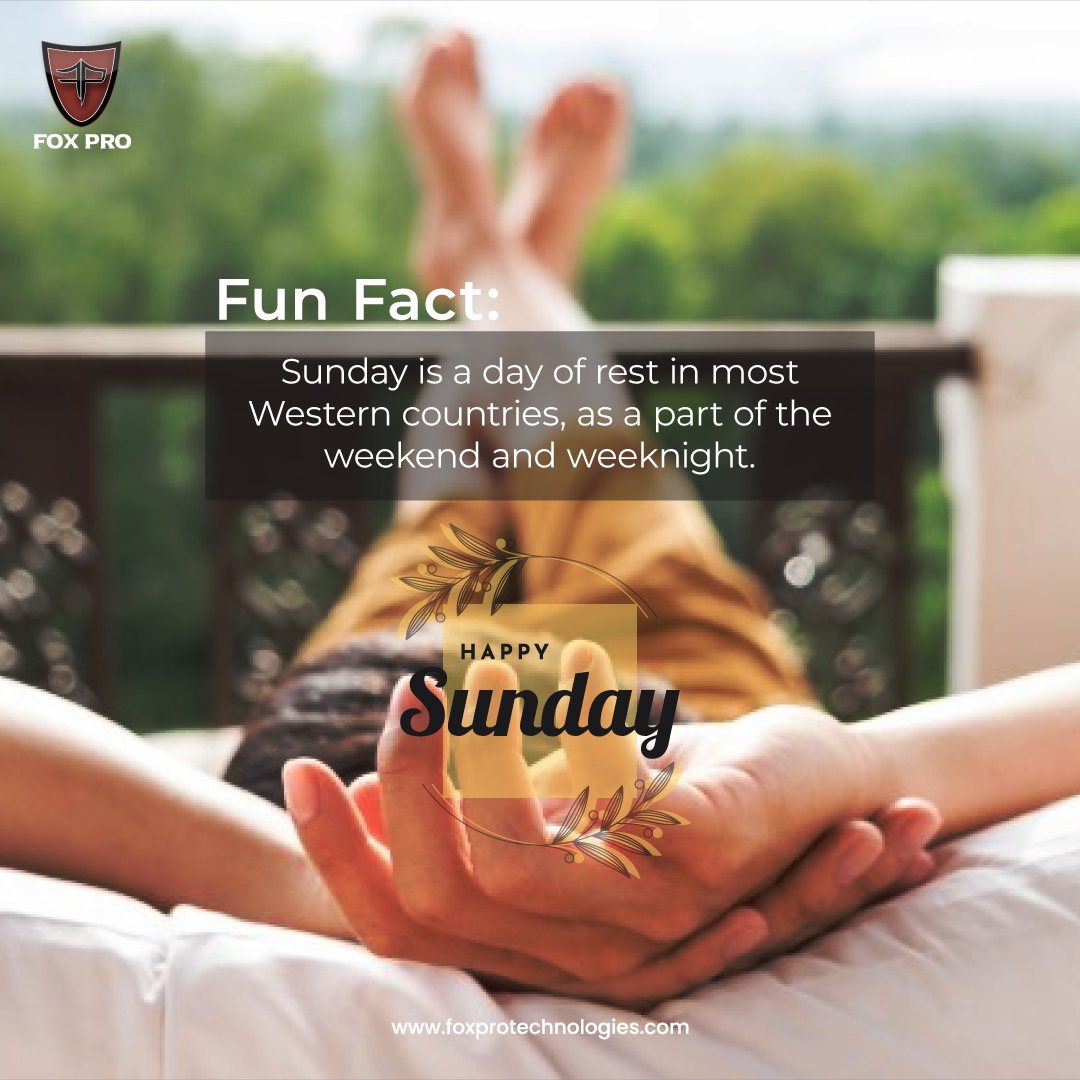 FoxProTechInc's tweet photo. Take this day as an opportunity to make yourself ready for the next week. Wishing you a very Happy Sunday!

#funday #sunday #fun  #happy #instagood #friends  #summer #nature #sundayfunday #FoxProTechnologies #TechnologySolutions #BusinessSolutions #EngineeringServices https://t.co/wyHTA0wYil