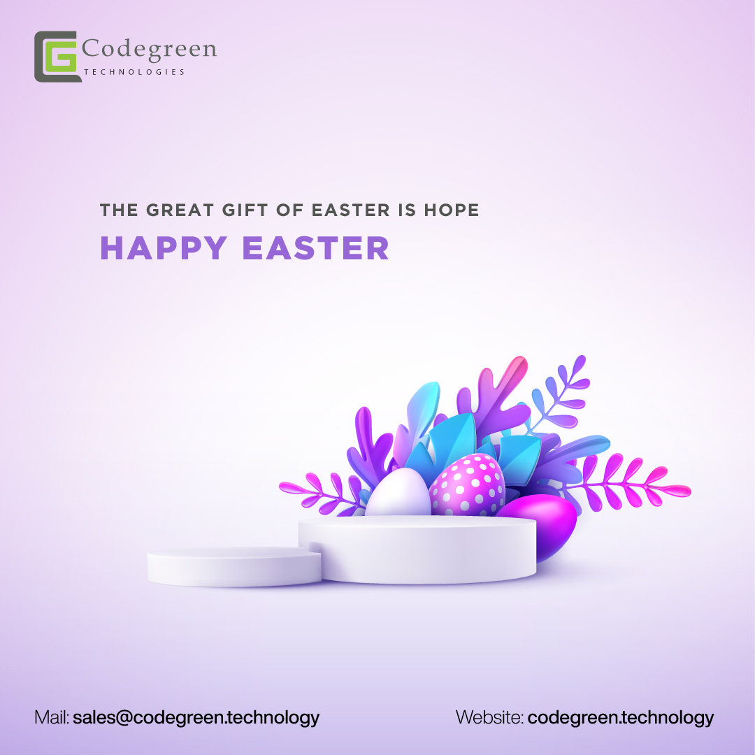 codegreentechno's tweet image. The great gift of Easter is hope
HAPPY EASTER
#happyeaster #HappyEaster2021 #happyeastereveryone