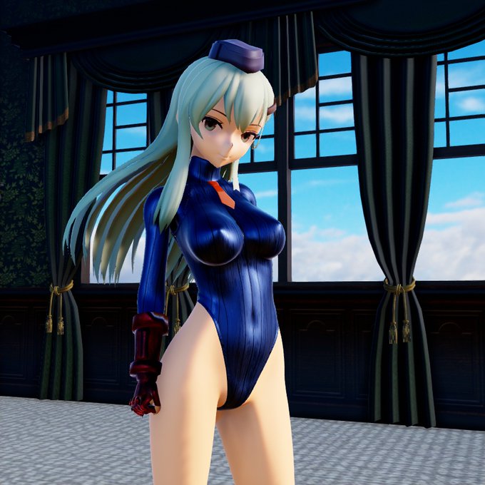 #見た人も無言で緑髪美少女貼れ 