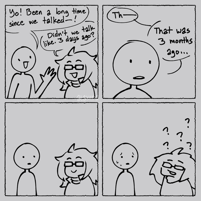 low effort comic bc time sure does exist like that huh 