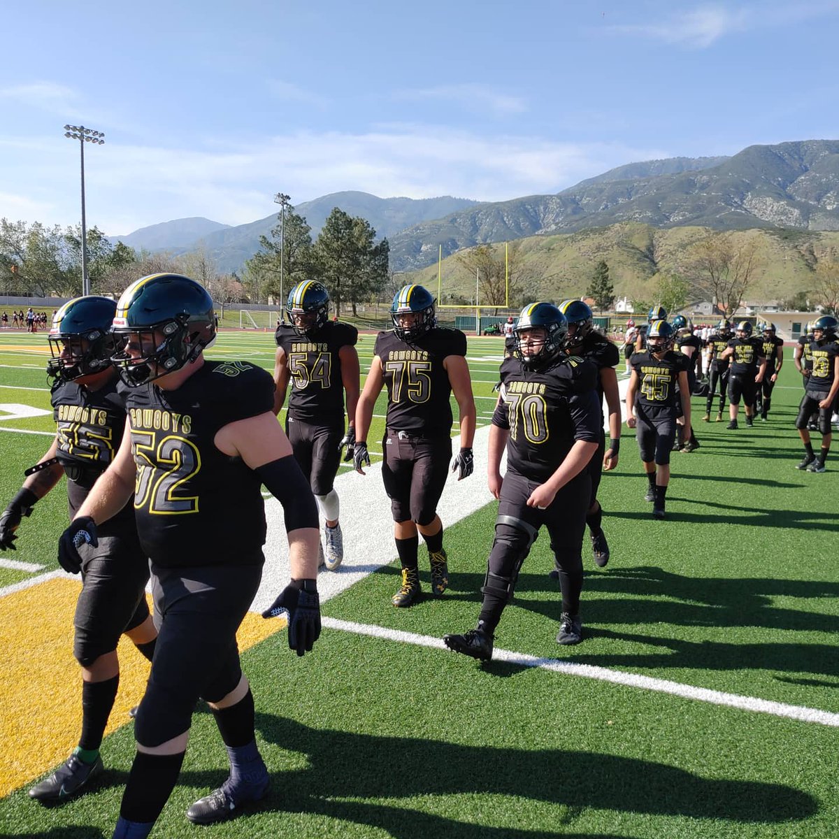 SBCUSD POLICE on Twitter "It was beautiful day for some CajonFootBall