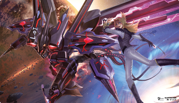 なのです帝国 年明け頃から活動します エアコミケの新作ですー 遊戯王から銀河眼の時空竜とミザちゃんのプレイマットです イラストはすらなき先生 Thesura です 顕現せよ そして我を勝利へと導け ギャラクシーアイズ タキオン ドラゴン