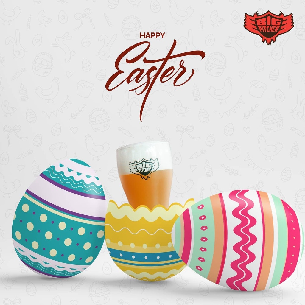A very Happy Easter to all our customers, patrons, admirers and friends. May this glorious season fill your life with joy and good vibes. Drop in with friends and family at Big Pitcher and say cheers to the spirit of this glorious season.
.
.
.
.
#easter2021 #happyeaster #ea…