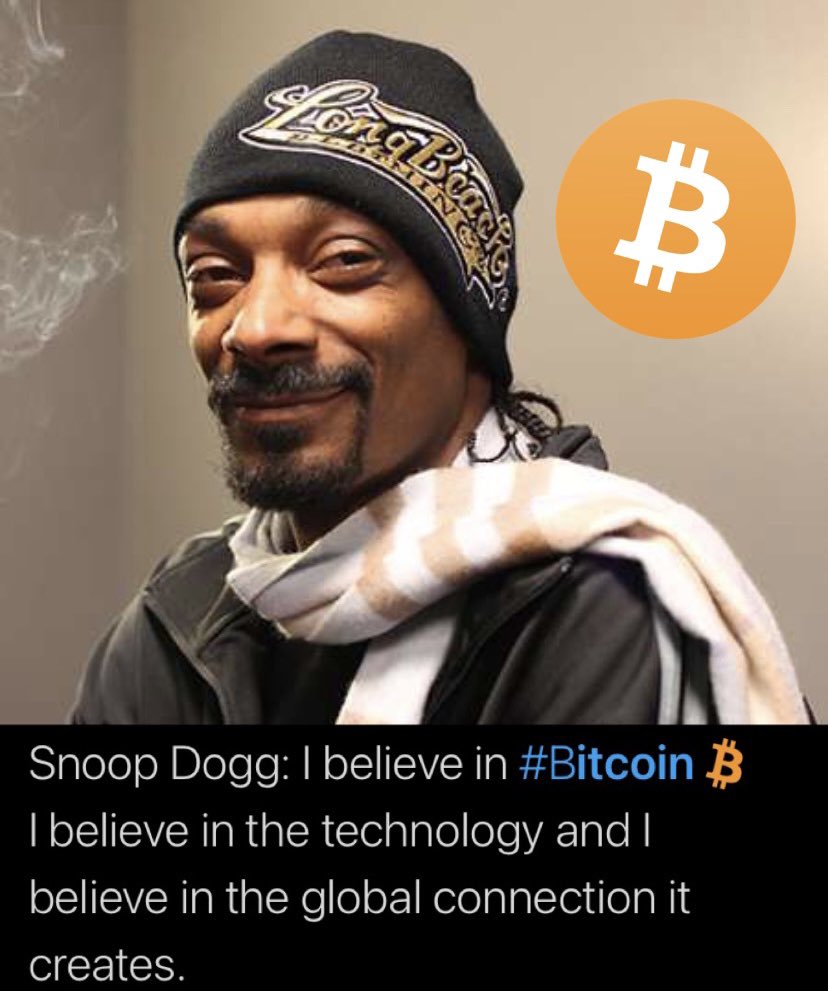MuseumBitcoin's tweet image. Snoop believe in #Bitcoin and you?