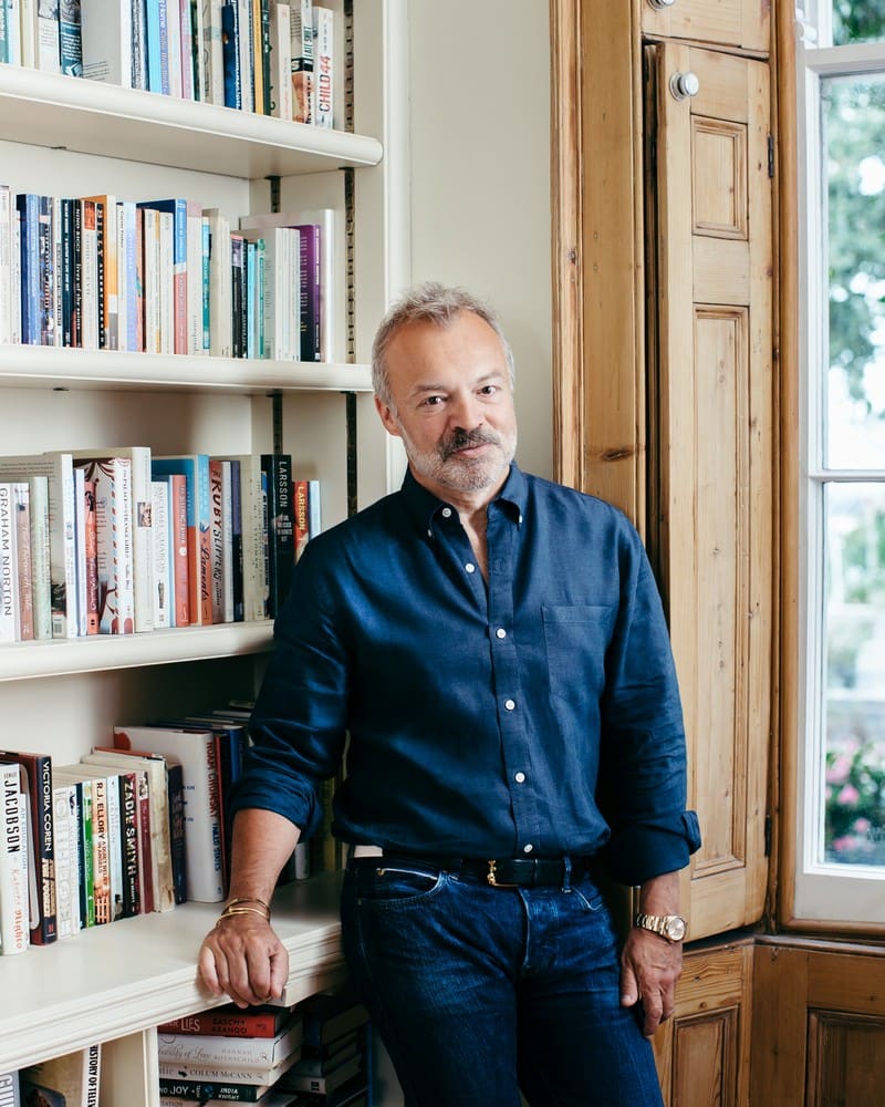 Happy 58th Birthday to Graham Norton, we all dream of sitting on your red couch. 