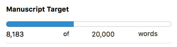 End of Day 3 of  #CampNanoWriMo2021 :Did dinner and movie tonight, so I didn't get started writing until after 10:30pm. Still, could have been worse progress, I suppose.