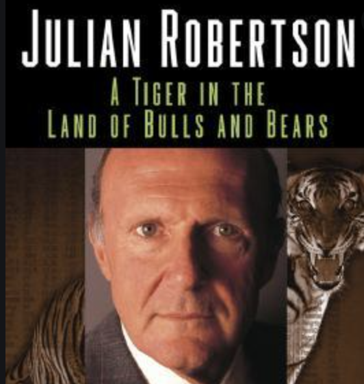 3/ Hwang studied at UCLA in the 80s and his first job after graduation was as an equity salesman at Hyundai Securities. While there, he met (and impressed) investing legend Julian Robertson, who ran Tiger Management hedge fund. Robertson hired Hwang and taught him the ropes.