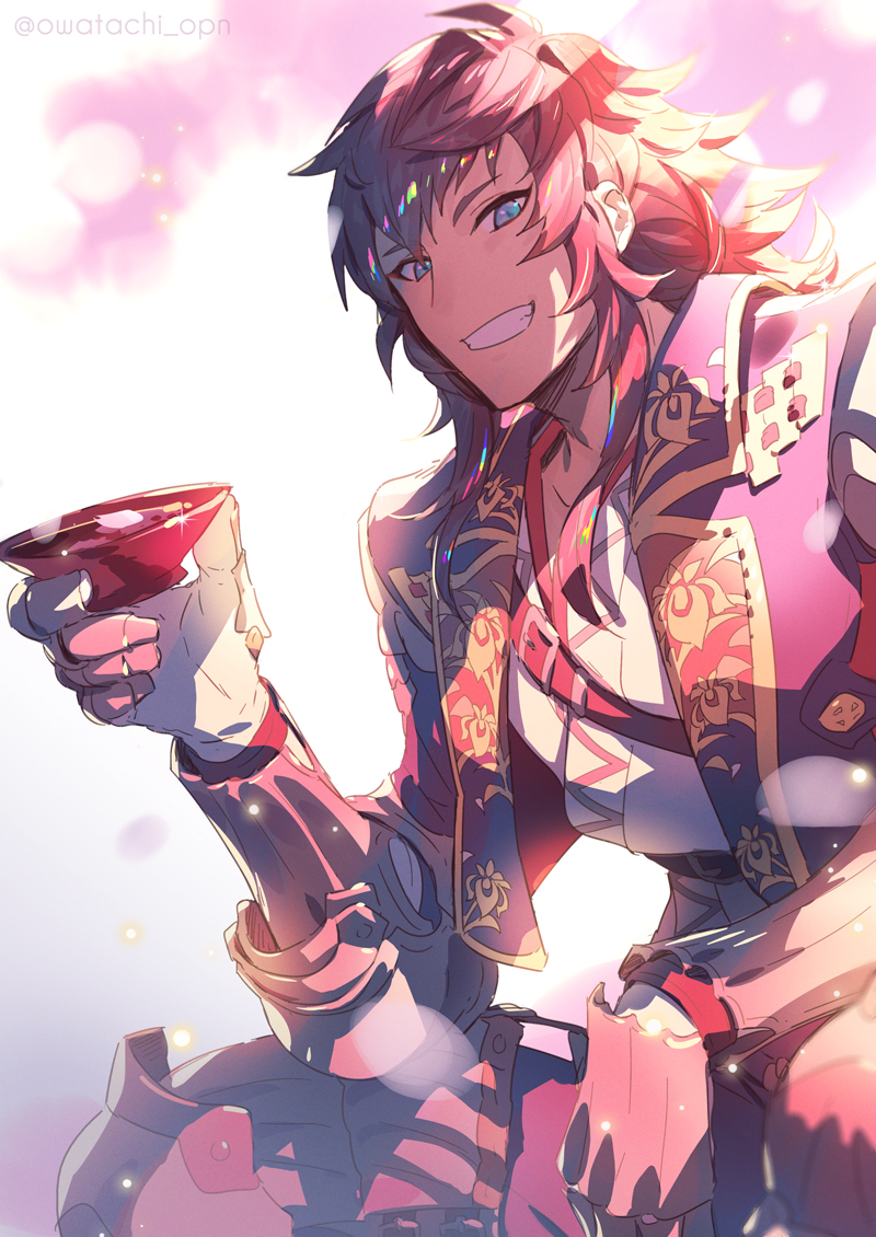 酒盛りアクスタにオマケでつけたシムール師匠。 アリアーレにも桜あるっぽいのでお酒呑んでて欲しい🌸 https://t.co/XkC2i5Adbl 