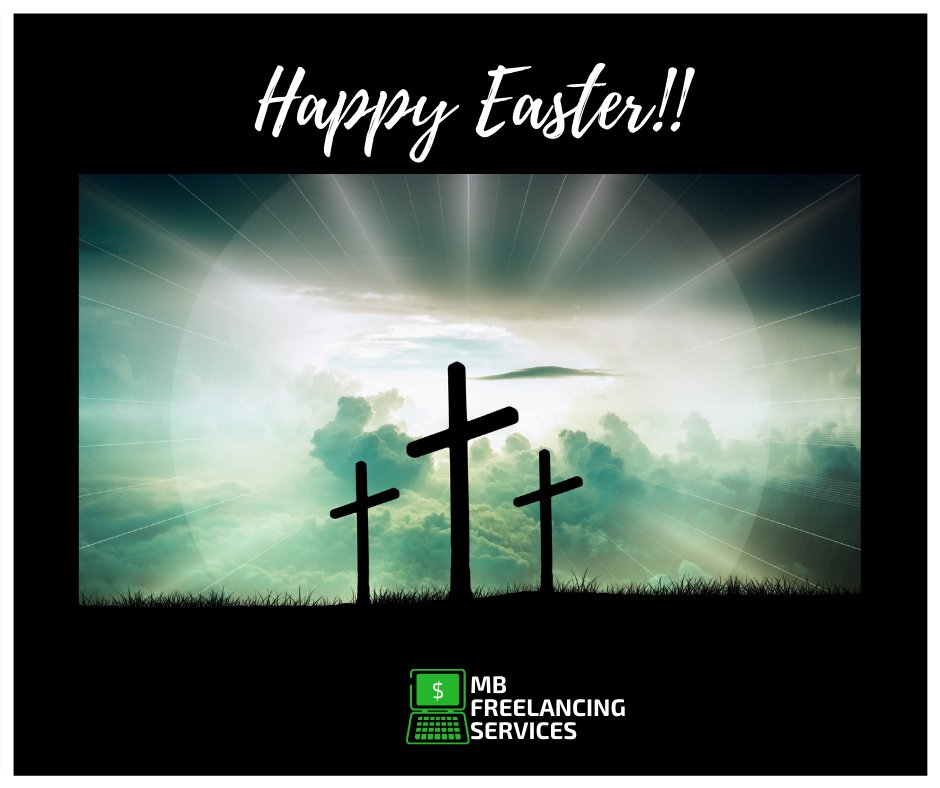 MBFreelancing's tweet image. May this beautiful resurrection Sunday be a testimony to God's love and glory. Happy Easter!!!