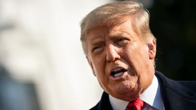 thehill's tweet photo. Trump calls for Republicans to boycott Coca-Cola, Delta and several other companies amid Georgia voting law controversy https://t.co/hHv9Ku3Wtv https://t.co/tBLyFkM76x