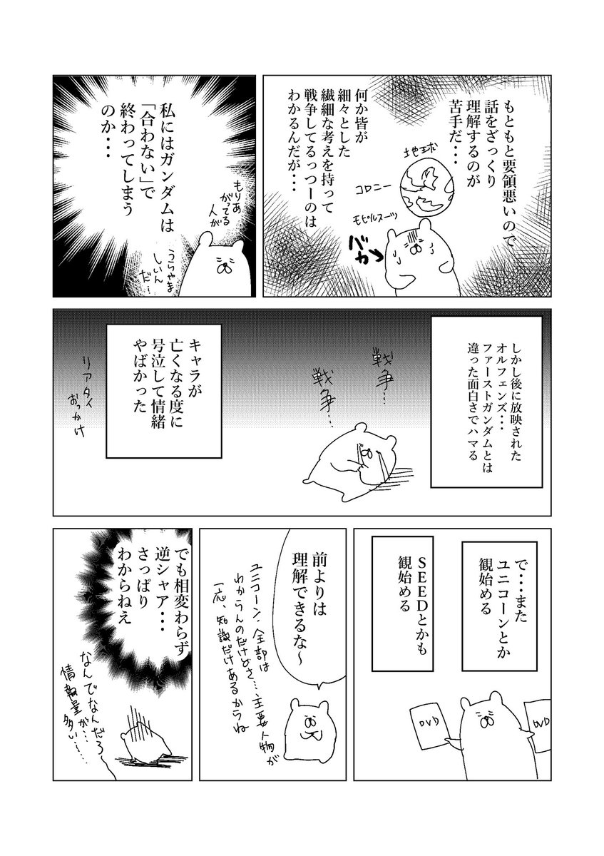 オタク…ガンダムが面白かったという喜び日記 