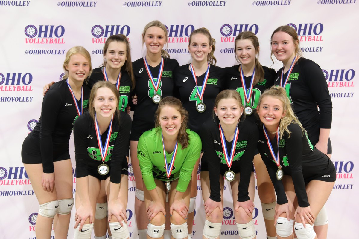 OhioVolley's tweet photo. Congratulations To The #CoasterChallenge 17u American Silver Champions Black Swamp! https://t.co/Bqd9ZWJoSt