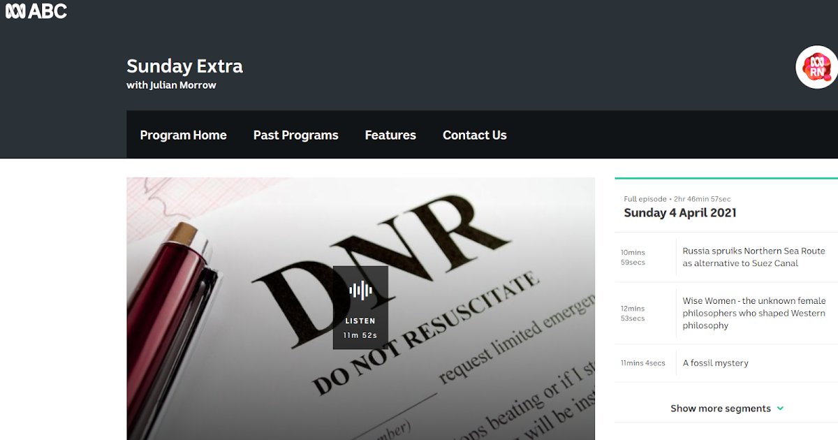 Do Doctors Always Follow End of Life Directives? dlvr.it/RwzBHM