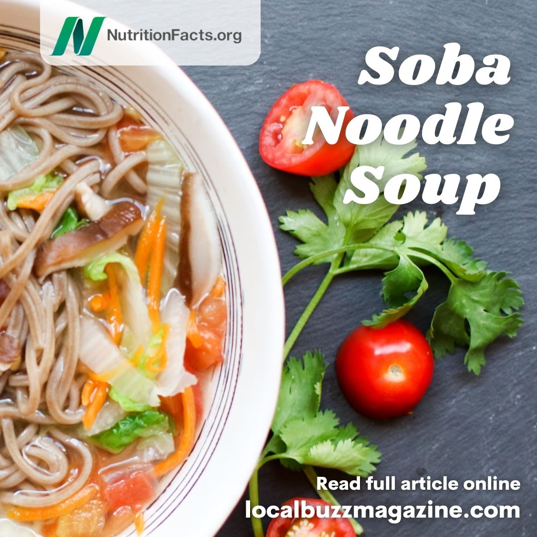 🍲Delicious and nutritional Soba Noodles Soup!🍜😋 🍵Check this recipe online at localbuzzmagazine.com #soup #food #foodie #instafood #yummy #delicious #dinner #foodphotography #healthyfood #vegan #lunch #homecooking #soupseason #foodlover #chicken #vegetarian