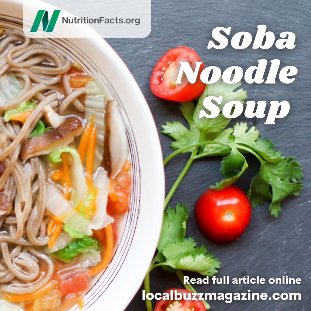 🍲Delicious and nutritional Soba Noodles Soup!🍜😋
🍵Check this recipe online at localbuzzmagazine.com #soup #food #foodie #instafood #yummy #delicious #dinner #foodphotography #healthyfood #vegan  #lunch #homecooking #soupseason #foodlover #chicken #vegetarian