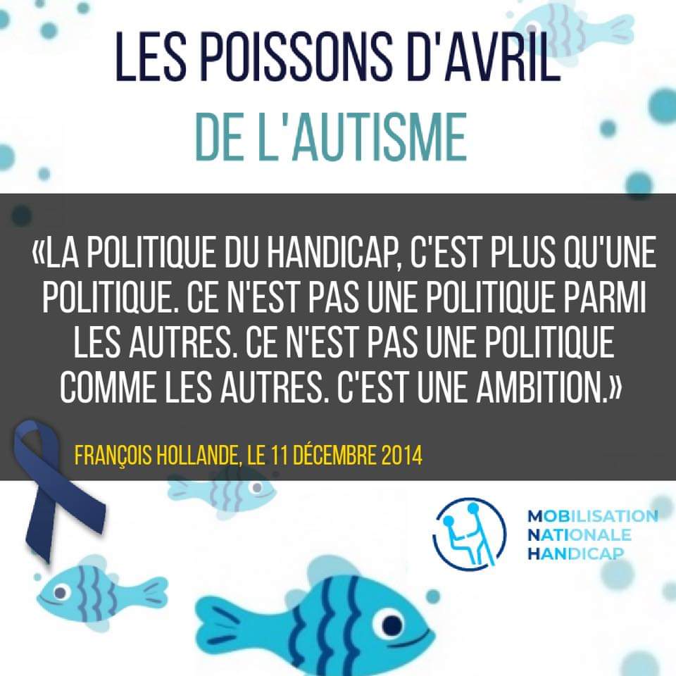 On continue ! Poisson d avril ‼️🐟 (catégorie politique)
#TousEnBleu #autisme #JourneeMondialeDeLautisme #LesPoissonsDavrilDeLautisme #undroitcenestpasunefaveur