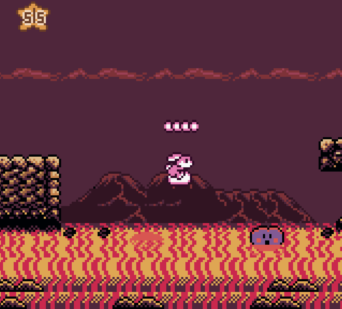 GamebowGames's tweet photo. It's Easter! ( and my game is rabbit related 😁)
Here's some images of the Gameboy Colour game I've been developing.
It's being made in the amazing @GBStudioDev by 
@maltby
 It's an  action platformer called Planet Hop and features a lunar bunny that bounces on a mochi ball. https://t.co/2UDFJJG2C8