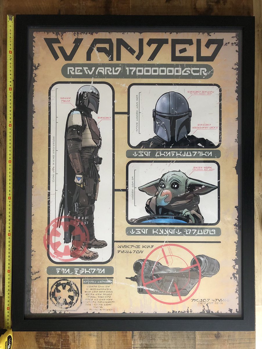 tokyosexwhale's tweet image. EASTER COMPETITION TIME! I had a Mando print sent back to me (no customs label) so I’m going to give it away plus two Teeny-Tiny Tantive IV prints to runners-up. 

Just RT and follow and I’ll pick the winners Tuesday at 10am.

Or you can buy from  infinitebacon.com