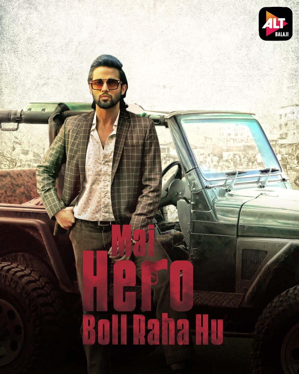 altt_in's tweet photo. Apne Nawab ne sab kuch kiya hai.
DVD bhi bechi hai, underworld ka hero bhi bana hai, and love mein paagal bhi hua hai
Isliye toh bann paaya woh bambai ke saath saath humare dilon ka bhi HERO
#MaiHeroBollRahaHu trailer out on 6th April. Show streaming on 20th April
#ParthSamthaan https://t.co/4LccLGnuaA