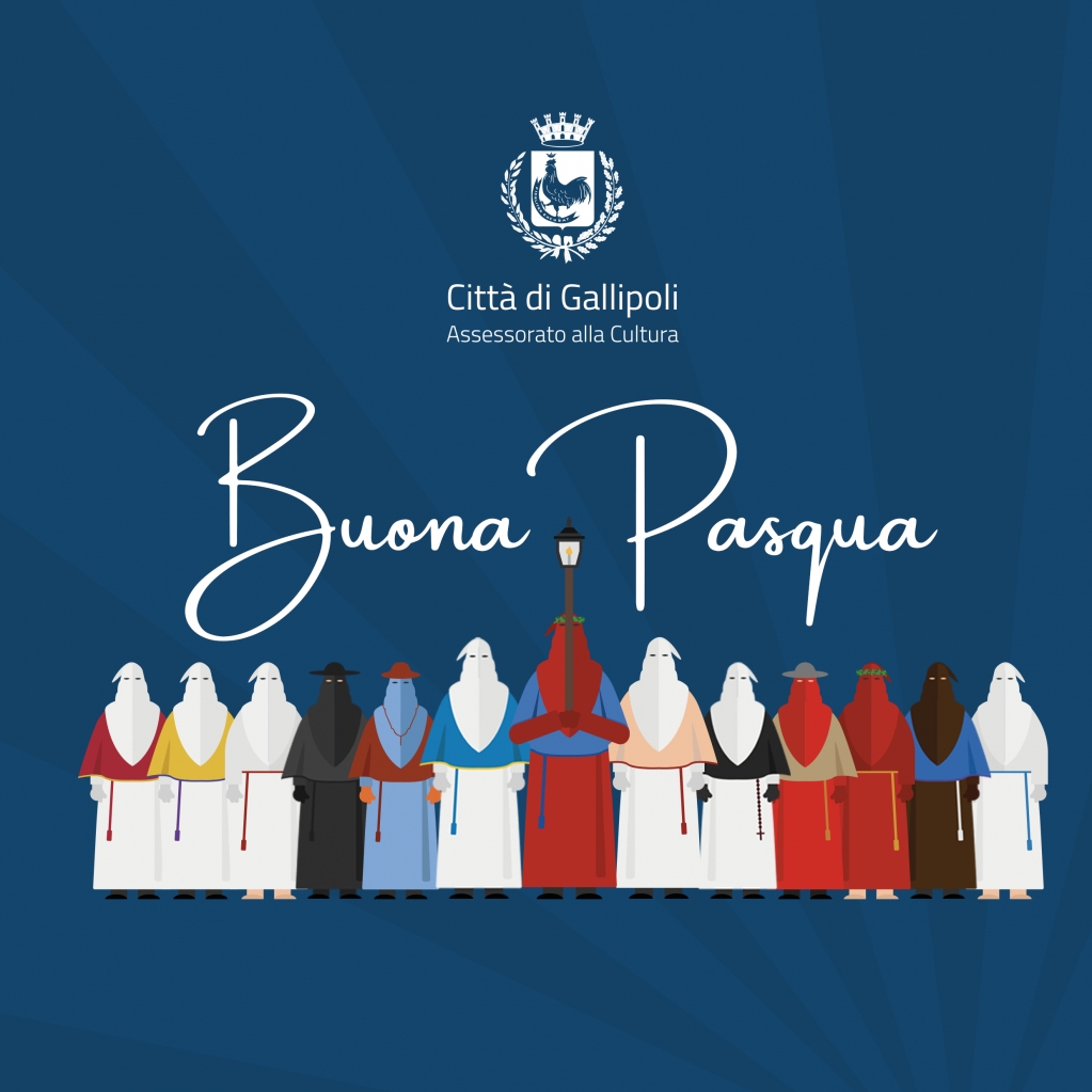 Auguriamo a tutti una Santa e serena Pasqua, con la speranza che possa tornare ad essere simbolo di tradizione per tutti i fedeli della Città di Gallipoli. 

#gallipoli #buonapasqua