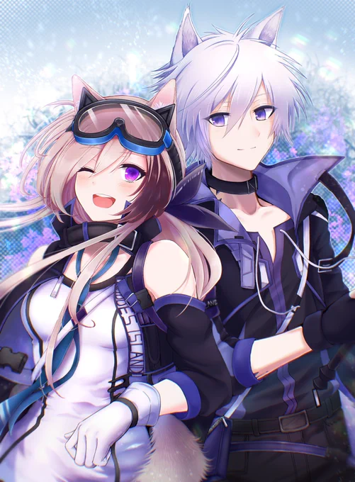 #アークナイツ スチュワードとカーディ 