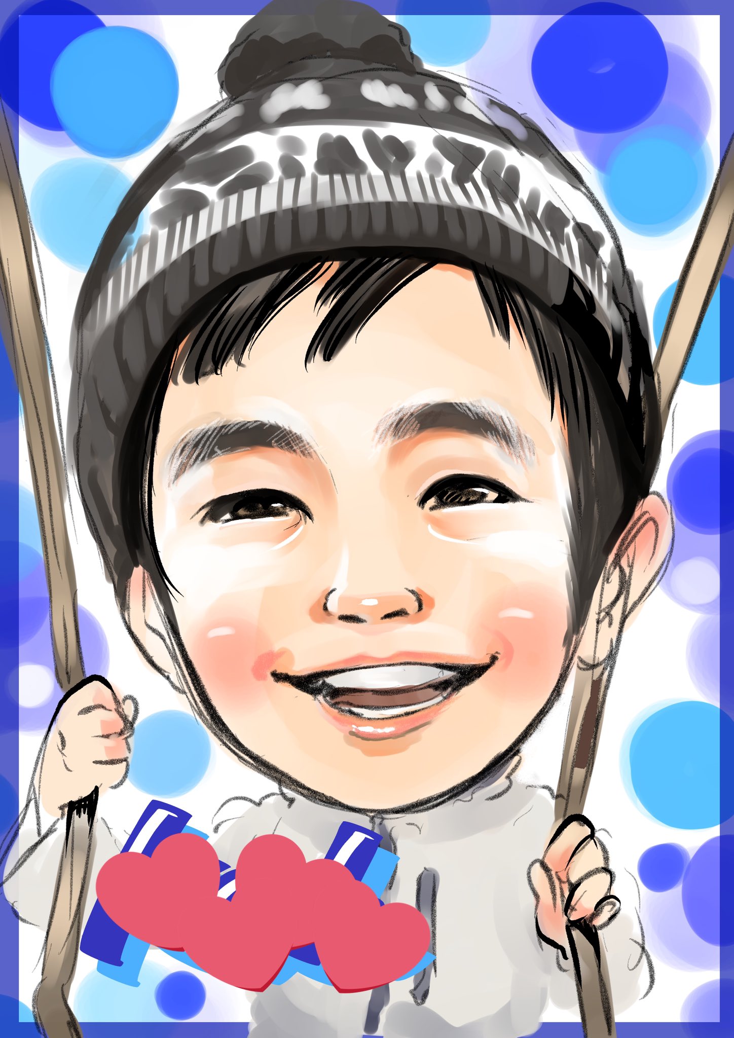 稔紀 似顔絵 イラスト 男の子 T Co Vdve74zfki Twitter