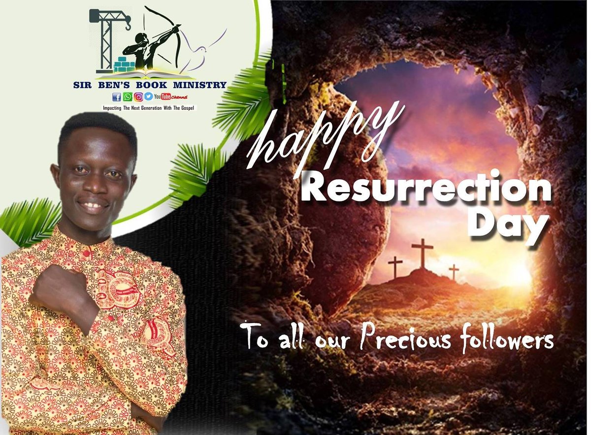 SirBensBookMin's tweet photo. *Happy Resurrection Day!* May the life of Christ rise again in us for greater works. *#SirBen@21stillclimbing* https://t.co/82VKPicstE