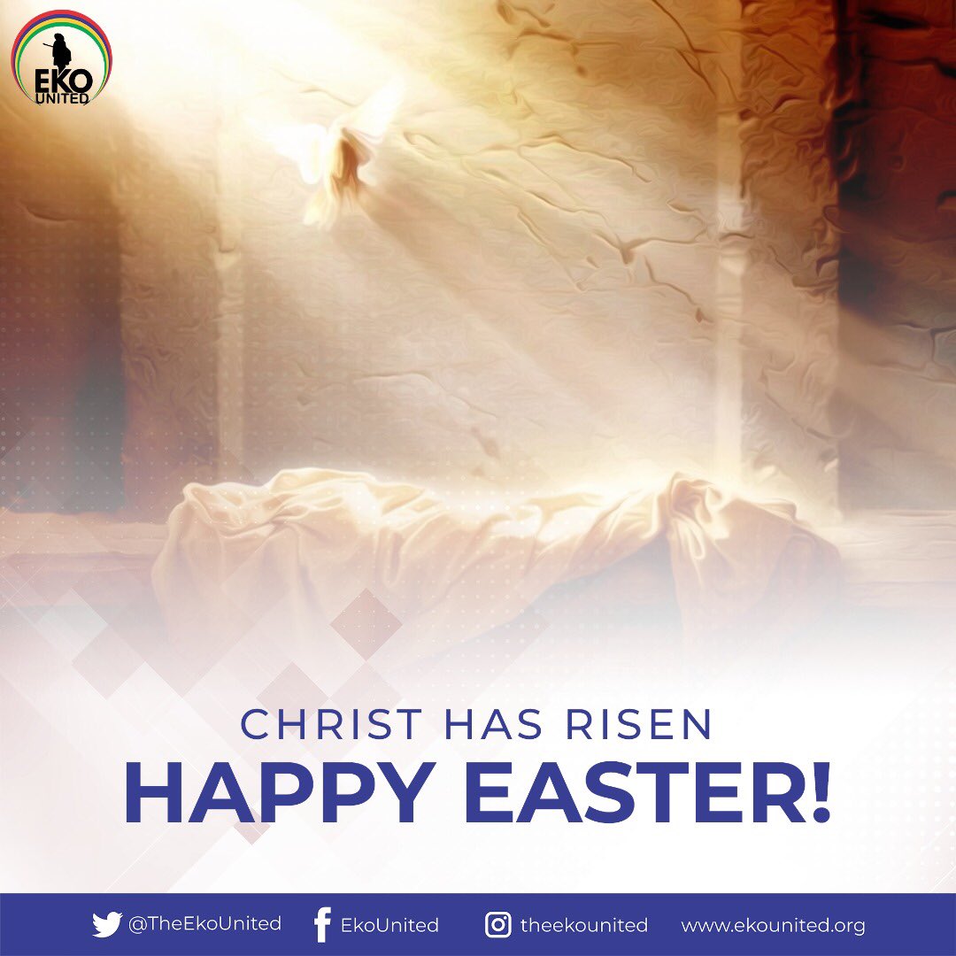 Happy Easter to all Christians celebrating in Lagos and around the world. 

#HappyEaster2021 
#Easter2021 
#HappyEaster 
#Lagos4Lagos 
#ItIsTime