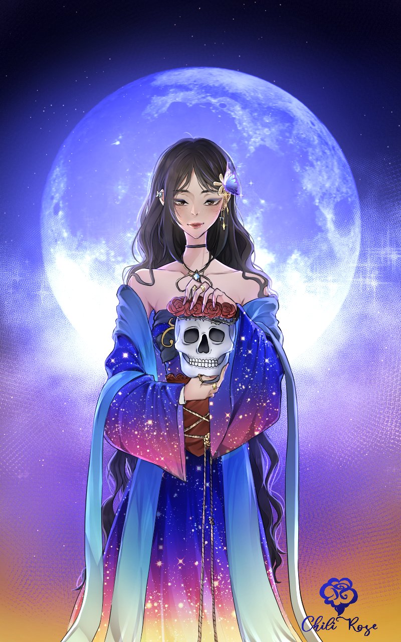 anime manga skull portrait girl female skeleton  Stable Diffusion  OpenArt