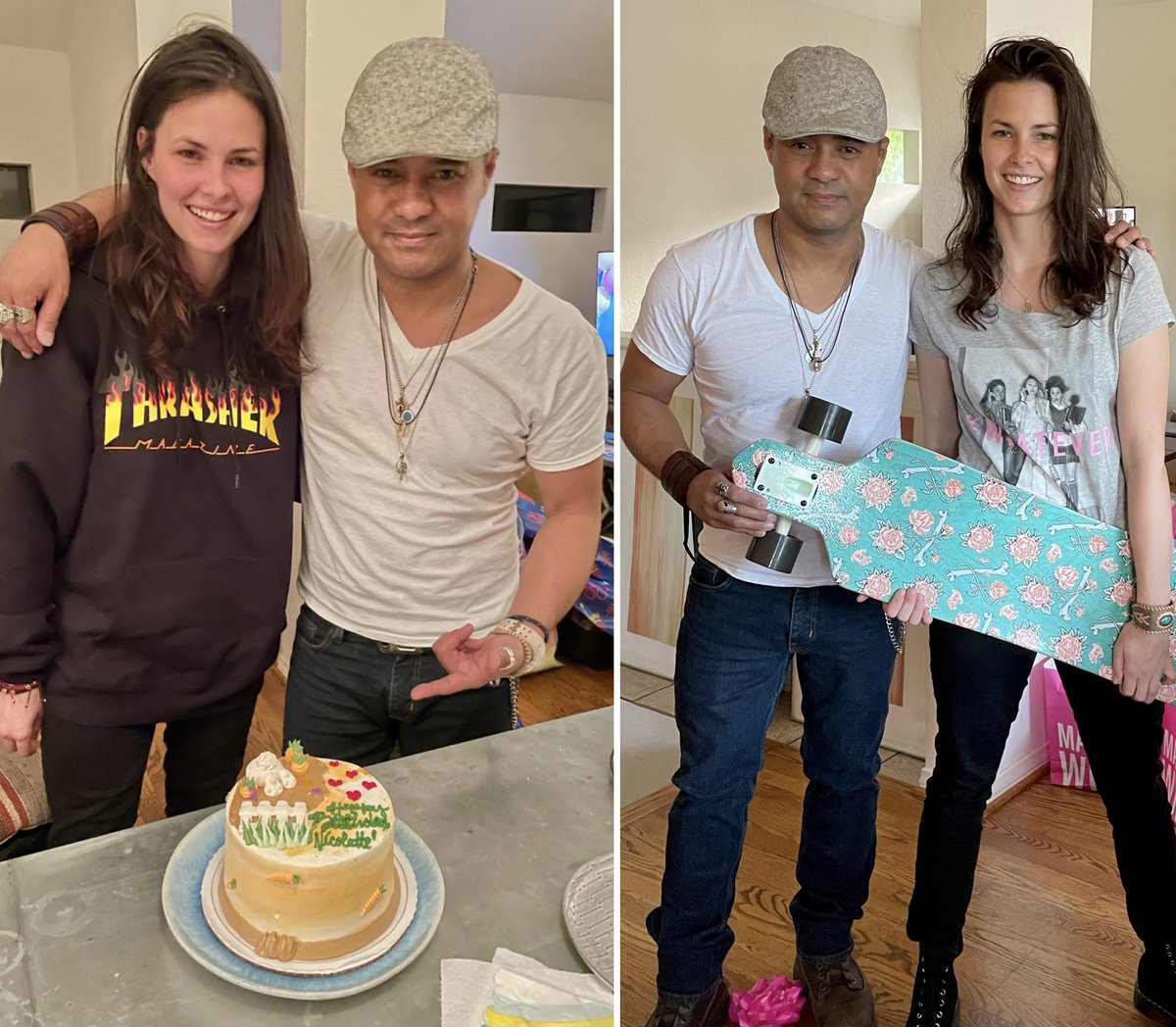 TyroneTann's tweet image. Had a #BlessedFunEvening Finally #Getting2Celebrate in person this #BeautifulHuman Being, #Dearest Sweet Friend, &amp;amp; #Wonderful Talent #NicoletteNoble’s Birthday, Thanks2 the #WonderfulHospitality &amp;amp; #DeliciousCooking of @RieRasmussen which was #SimplyDevine! -w/ @NicoletteNoble
