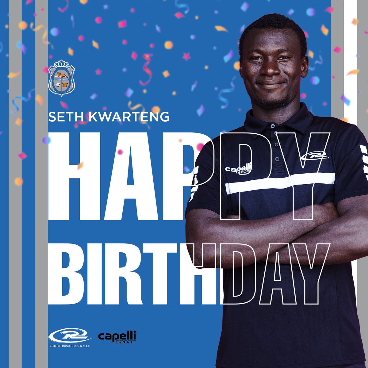 Happy birthday 🎂 🎂 🎂, Seth Kwarteng 🙏 ❤️🎂. God bless you 🙌 #EquipmentOfficer 

 #weareakyemkotokuroyalsfc #weareroyalboys #BringBackTheLove #DOL ⚽ 🇬🇭