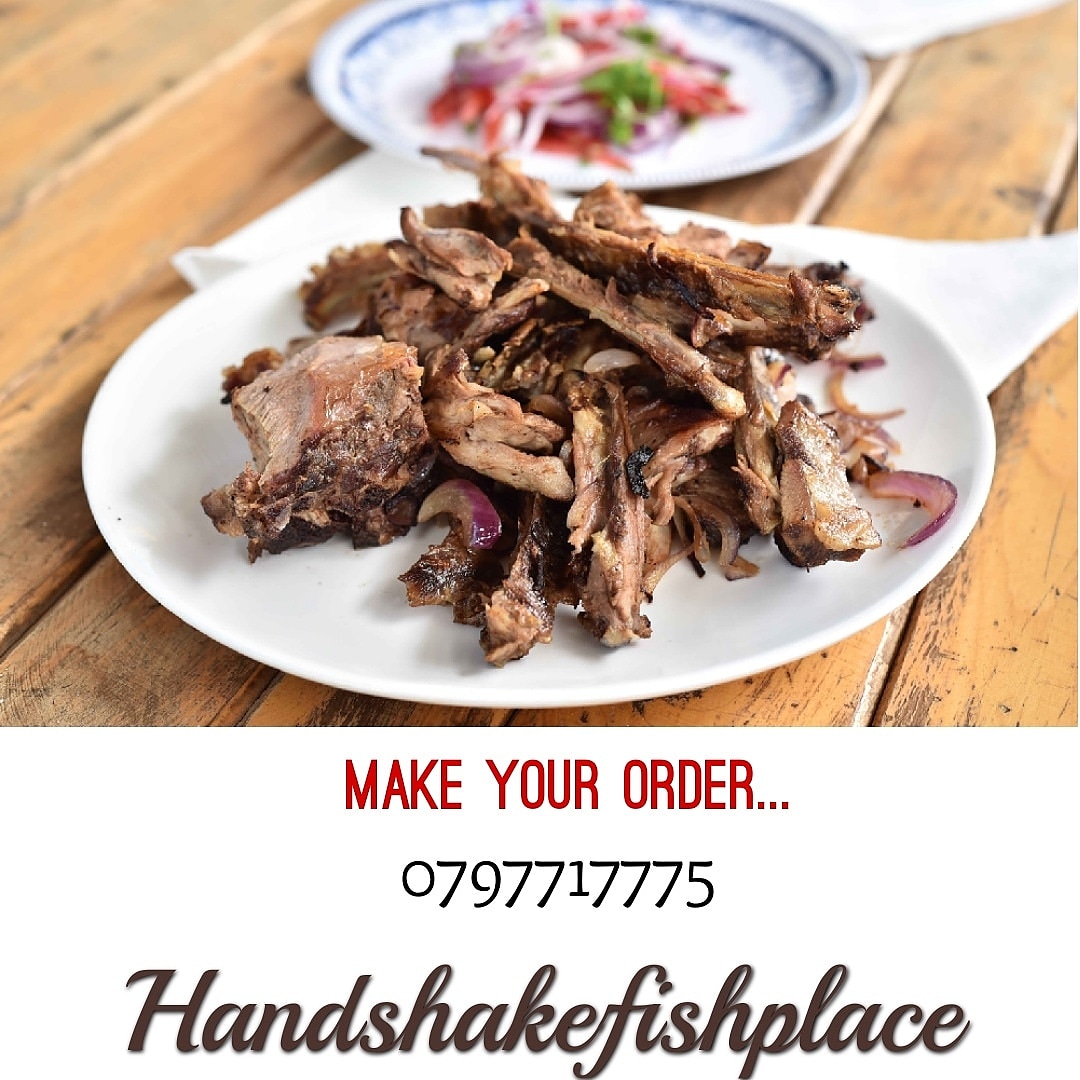 Handshakefish1's tweet photo. I think Nyam Chom would be a plot today.. #Easter #Sunday ... welcome to #handshakefishplace #gardenestateshoppingcentre #edenrd
#kenyanrestaurants #nairobirestaurants #Easter https://t.co/KH8QNbZuXL