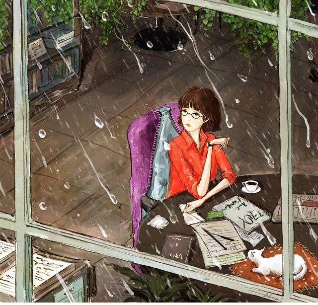 , художник из кореи. дождь за окном. мокрый снег на окне. а за окном дождь jony текст. за окном дожди ли ли ли.