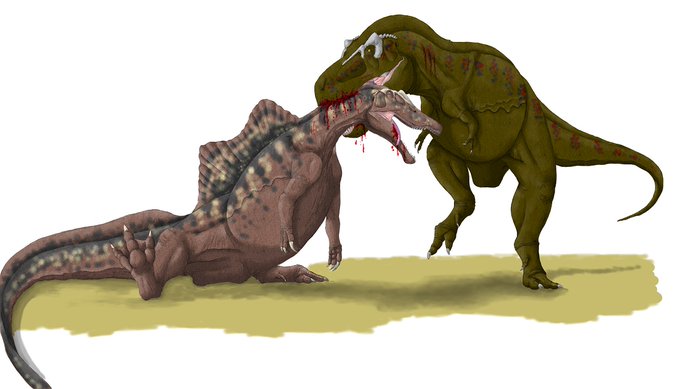 K Ta けーた 坐骨神経痛 さん がハッシュタグ Spinosaurus をつけたツイート一覧 1 Whotwi グラフィカルtwitter分析