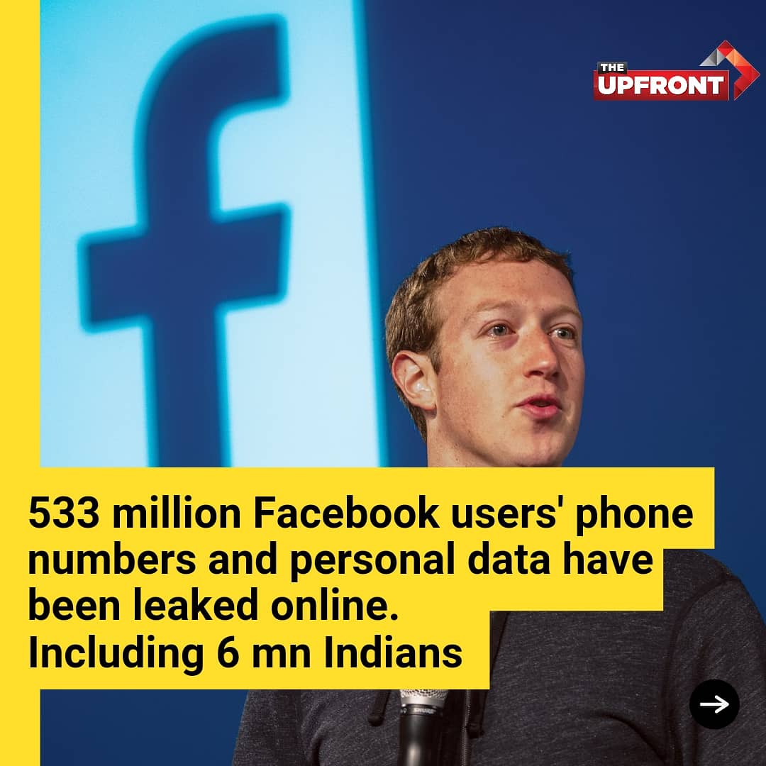 THEUPFRONTLIVE's tweet photo. The information appears to be several years old, but it is another example of the vast amount of information collected by Facebook and other social media sites, and the limits to how secure that information is.
#Facebook #facebookhack #CyberAttack #cybersecurity #cybercrime https://t.co/I4nWnXH9o2
