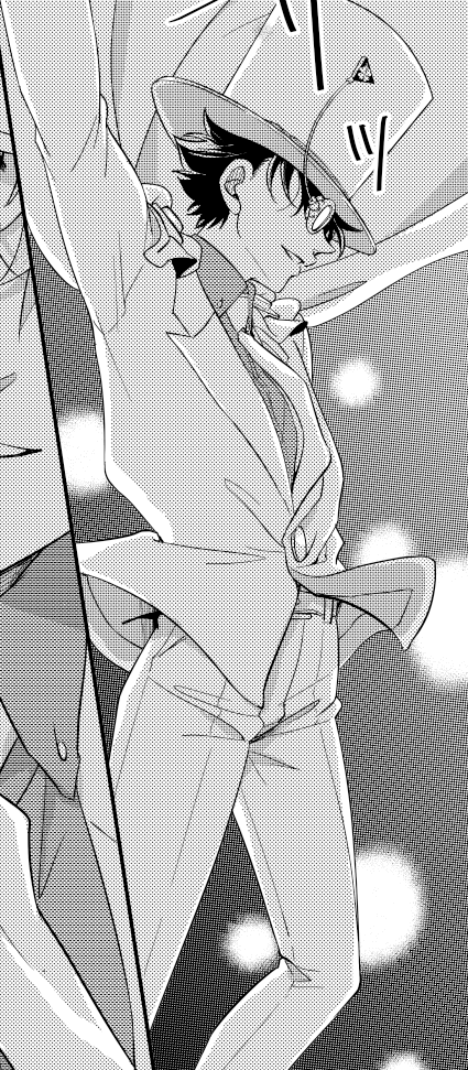枝さん(@raaaaaan1412)からDetail train🚃(自慢のこだわり)繋げていただきました。ありがとうございます!画像の絵ごとに答えます
①風。空や屋上だと前髪マントモノクル辺りを動かしてます。感情の表現にも使いやすいし
②体のライン。カッコいい中に色気を持ち合わせてるのでふわりと滲み出るように