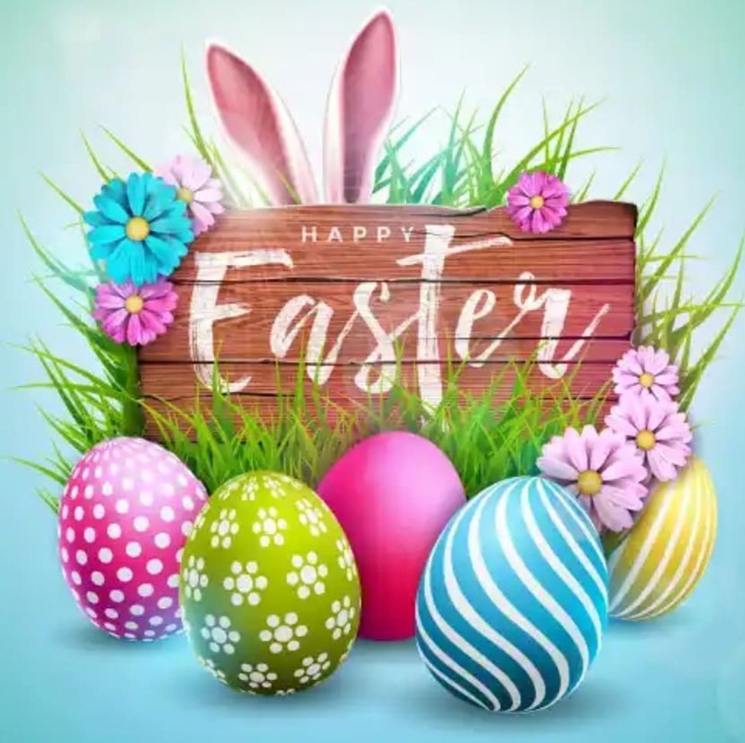 Beannachtaí na Cásca oraibh! 🐇🐣🍫💐