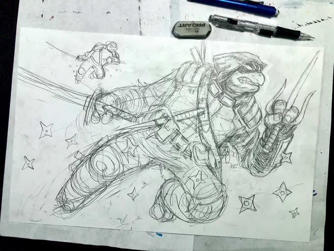 And process. #TMNT 
