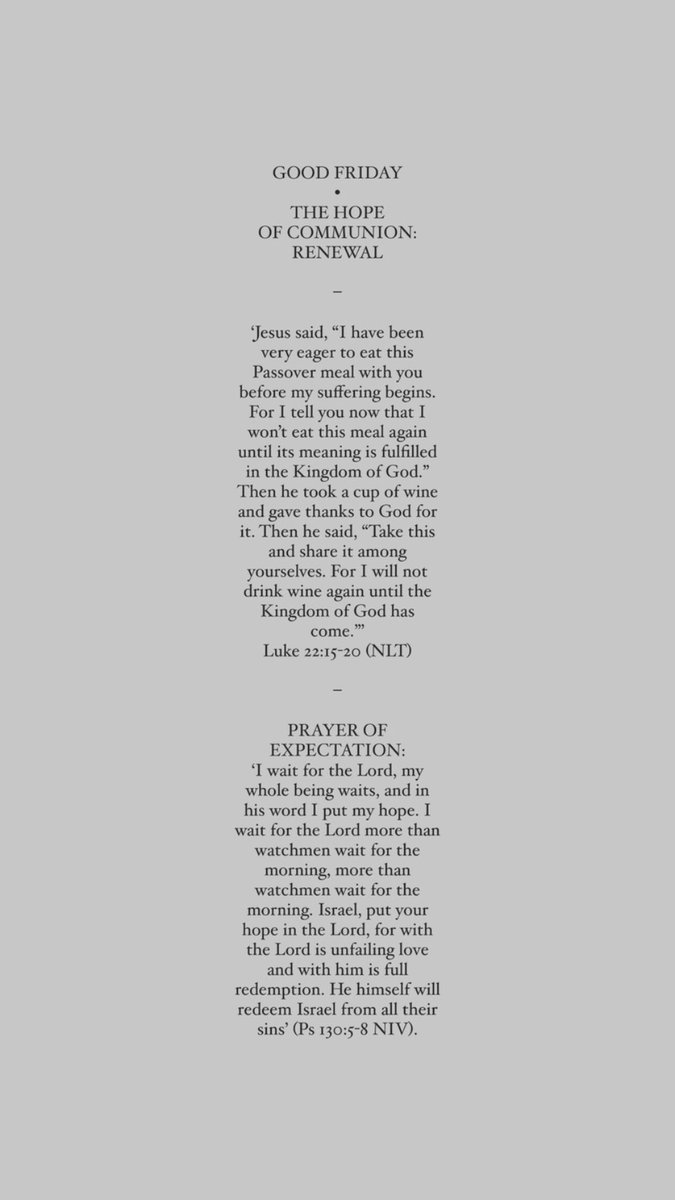 JoeReeser's tweet photo. GOOD FRIDAY • Communion https://t.co/6twKiuJpPq