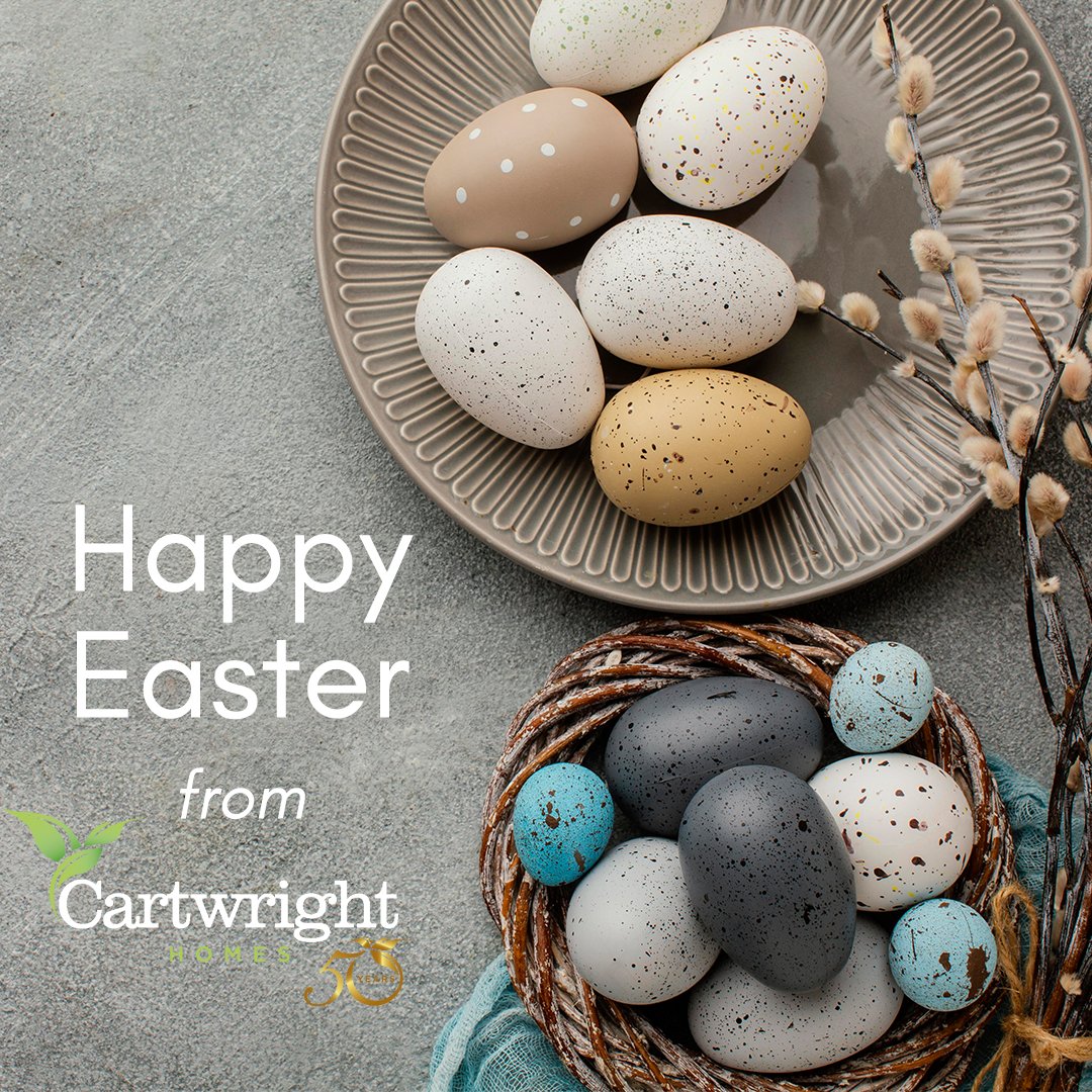 Cartwright_Home's tweet photo. Wishing you a Happy Easter, from all of us at Cartwright Homes🐰
#easter #cartwrighthomes #theartofcartwright https://t.co/QoiCGaUuOx