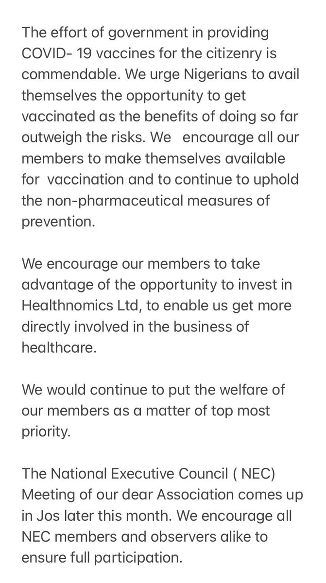 MDCAN National tweet media