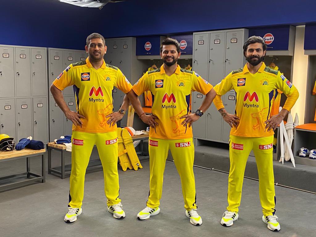 CskIPLTeam's tweet image. How many RTs for this trio?
💛 7-3-8 💛 
#WhistlePodu #IPL2021
