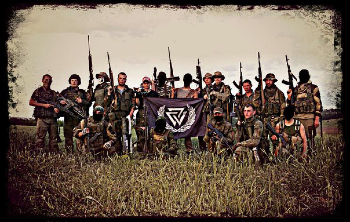 Addendum: If you do not care about Rusich, a Russian neo-nazi militia that fought against Ukraine and has now largely joined "Wagner", a covert state-aligned PMC whose leader Dmitry "Wagner" Utkin has SS tattoos, spare me your bullshit about "Ukrainian Nazi Junta".