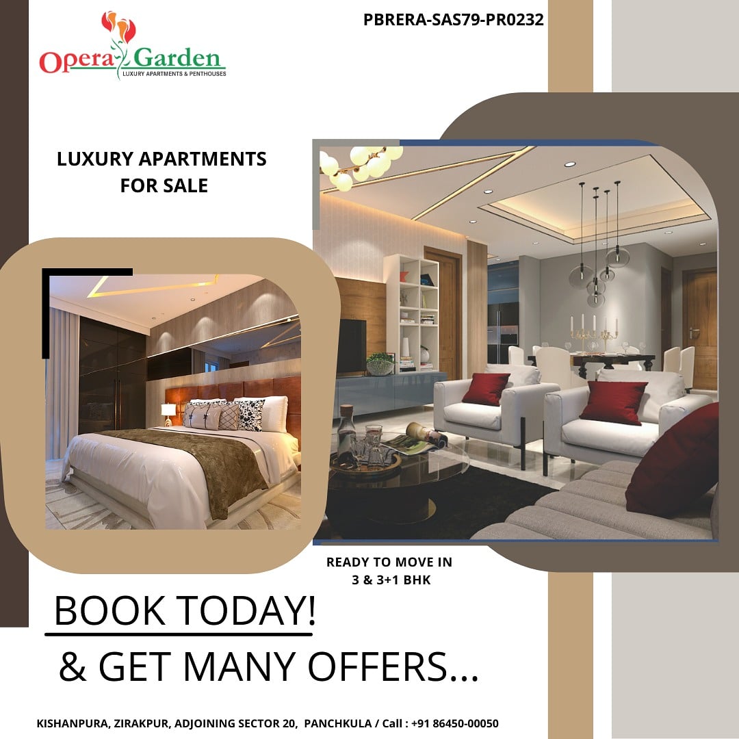 operaccplgroup's tweet photo. Opera Garden - The Epicenter of Luxury and Convenience. 
Ready to Move 3 BHK , 3+1 BHK Apartments

For queries please contact us on +𝟗𝟏 𝟖𝟔𝟒𝟓𝟎 𝟎𝟎𝟎𝟓𝟎.
Email: 𝐢𝐧𝐟𝐨@𝐨𝐩𝐞𝐫𝐚𝐠𝐚𝐫𝐝𝐞𝐧.𝐢𝐧
#operagarden #panchkula #happy #home #apartments https://t.co/enB0usBt59