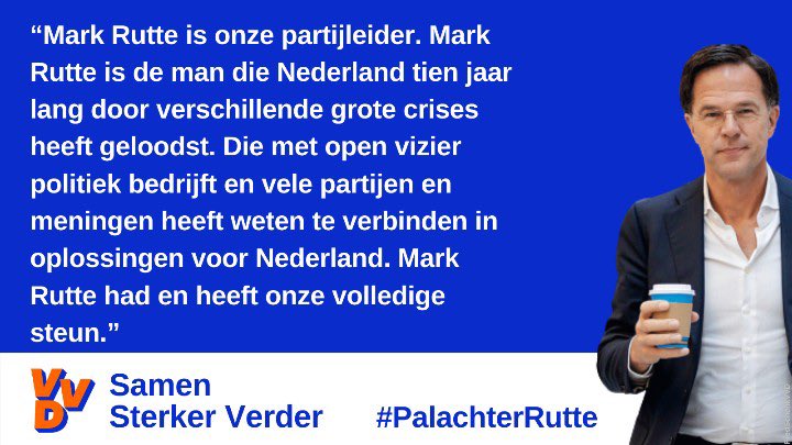 STEUN #RUTTE #palachterrutte